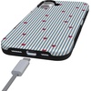 image:imageCasely iPhone 16 Plus Case  Love Lines  Blue Stripes  Bold Protective Design  MagSafe Compatible Design