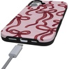 image:imageCasely iPhone 16 Plus Case  Love Me Knot  Mauve Bow  Bold Protective Design  MagSafe Compatible Design