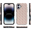 image:imageCasely iPhone 16 Plus Case  Lovebug  Mauve Hearts  Bold Protective Design  MagSafe Compatible Design
