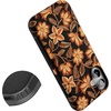 image:imageCasely iPhone 16 Plus Case  Maple Flowers  Floral Foliage  Bold Protective Design  MagSafe Compatible Design
