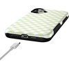 image:imageCasely iPhone 16 Plus Case  Mint Lattice  Sunday Best  Bold Protective Design  Compatible with MagSafe
