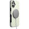 image:imageCasely iPhone 16 Plus Case  Mint Lattice  Sunday Best  Bold Protective Design  Compatible with MagSafe
