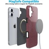 image:imageCasely iPhone 16 Plus Case  Moody Monochrome  Bordeaux Rose  Compatible with MagSafe  Classic Ultra Thin Design