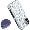 image:imageCasely iPhone 16 Plus Case  Nantucket Cottage  Blue Hydrangea  Bold Protective Design  Compatible with MagSafe