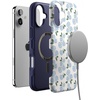 image:imageCasely iPhone 16 Plus Case  Nantucket Cottage  Blue Hydrangea  Bold Protective Design  Compatible with MagSafe