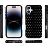 image:imageCasely iPhone 16 Plus Case  On the Dot  Black Polka Dot  Bold Protective Design  Compatible with MagSafe