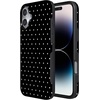 image:imageCasely iPhone 16 Plus Case  On the Dot  Black Polka Dot  Bold Protective Design  Compatible with MagSafe