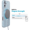 image:imageCasely iPhone 16 Plus Case  On the Dot  Blue amp Brown Polka Dot  Compatible with MagSafe  Classic Ultra Slim Design