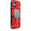 image:imageCasely iPhone 16 Plus Case  Peppermint Kiss  Candy Cane  Bold Protective Design  MagSafe Compatible Design