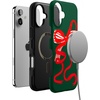 image:imageCasely iPhone 16 Plus Case  Santas Favorite  Holiday Bow  Bold Protective Design  MagSafe Compatible Design