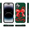 image:imageCasely iPhone 16 Plus Case  Santas Favorite  Holiday Bow  Bold Protective Design  MagSafe Compatible Design