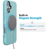 image:imageCasely iPhone 16 Plus Case  Secret Garden  Mixed Floral  Bold Protective Design  Compatible with MagSafeAquamarine  Ocean Blue Shimmer