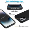 image:imageCasely iPhone 16 Plus Case  Secret Garden  Mixed Floral  Bold Protective Design  Compatible with MagSafeBlack on Black