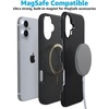 image:imageCasely iPhone 16 Plus Case  Secret Garden  Mixed Floral  Bold Protective Design  Compatible with MagSafeBlack on Black
