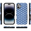 image:imageCasely iPhone 16 Plus Case  Secret Garden  Mixed Floral  Bold Protective Design  Compatible with MagSafeCoastal Blues  Denim Stars
