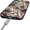 image:imageCasely iPhone 16 Plus Case  Secret Garden  Mixed Floral  Bold Protective Design  Compatible with MagSafeCowgirl Envy  Cow Print