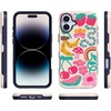 image:imageCasely iPhone 16 Plus Case  Secret Garden  Mixed Floral  Bold Protective Design  Compatible with MagSafeDoodle Bug  Crayola Crayon