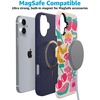 image:imageCasely iPhone 16 Plus Case  Secret Garden  Mixed Floral  Bold Protective Design  Compatible with MagSafeDoodle Bug  Crayola Crayon