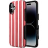 image:imageCasely iPhone 16 Plus Case  Secret Garden  Mixed Floral  Bold Protective Design  Compatible with MagSafeEast Coast Summer  Red Stripes