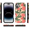 image:imageCasely iPhone 16 Plus Case  Secret Garden  Mixed Floral  Bold Protective Design  Compatible with MagSafeFeeling Peachy  Blush Vines
