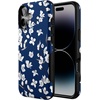 image:imageCasely iPhone 16 Plus Case  Secret Garden  Mixed Floral  Bold Protective Design  Compatible with MagSafeFloral Forest  Navy Cherry Blossom