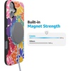 image:imageCasely iPhone 16 Plus Case  Secret Garden  Mixed Floral  Bold Protective Design  Compatible with MagSafeFlower Patch  MultiColor Floral