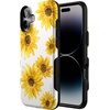 image:imageCasely iPhone 16 Plus Case  Secret Garden  Mixed Floral  Bold Protective Design  Compatible with MagSafeGolden Garden  Yellow Sunflower Floral