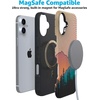 image:imageCasely iPhone 16 Plus Case  Secret Garden  Mixed Floral  Bold Protective Design  Compatible with MagSafeGolden Hour  Mountain Sunset