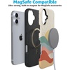 image:imageCasely iPhone 16 Plus Case  Secret Garden  Mixed Floral  Bold Protective Design  Compatible with MagSafeHere Comes the Sun  Colorblock Sunset