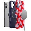 image:imageCasely iPhone 16 Plus Case  Secret Garden  Mixed Floral  Bold Protective Design  Compatible with MagSafeId Pick You  Red Strawberry