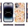 image:imageCasely iPhone 16 Plus Case  Secret Garden  Mixed Floral  Bold Protective Design  Compatible with MagSafeMushroom Magic  Retro Floral