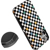image:imageCasely iPhone 16 Plus Case  Secret Garden  Mixed Floral  Bold Protective Design  Compatible with MagSafeOld Skool  Retro Checkerboard