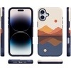 image:imageCasely iPhone 16 Plus Case  Secret Garden  Mixed Floral  Bold Protective Design  Compatible with MagSafeOpposites Attract Day Night Colorblock Mountains