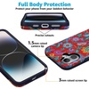 image:imageCasely iPhone 16 Plus Case  Secret Garden  Mixed Floral  Bold Protective Design  Compatible with MagSafePainted Flowers  Frida Kahlo Floral