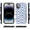 image:imageCasely iPhone 16 Plus Case  Secret Garden  Mixed Floral  Bold Protective Design  Compatible with MagSafeReality Check  Periwinkle