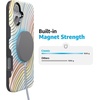 image:imageCasely iPhone 16 Plus Case  Secret Garden  Mixed Floral  Bold Protective Design  Compatible with MagSafeRide The Wave  Pastel Rainbow Lined