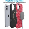 image:imageCasely iPhone 16 Plus Case  Secret Garden  Mixed Floral  Bold Protective Design  Compatible with MagSafeRose Garden  Red Aesthetic