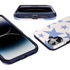 image:imageCasely iPhone 16 Plus Case  Secret Garden  Mixed Floral  Bold Protective Design  Compatible with MagSafeStars Align  Blue  White Stars
