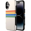 image:imageCasely iPhone 16 Plus Case  Secret Garden  Mixed Floral  Bold Protective Design  Compatible with MagSafeTotally Groovy  Rainbow Stripes Color Block
