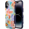 image:imageCasely iPhone 16 Plus Case  Secret Garden  Mixed Floral  Bold Protective Design  Compatible with MagSafeTropical Heat  Beachy Collage