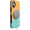 image:imageCasely iPhone 16 Plus Case  Secret Garden  Mixed Floral  Bold Protective Design  Compatible with MagSafeWaves  Rays  Sunshine