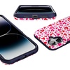 image:imageCasely iPhone 16 Plus Case  Secret Garden  Mixed Floral  Bold Protective Design  Compatible with MagSafeXOXO  Pink Candy Hearts