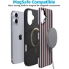 image:imageCasely iPhone 16 Plus Case  Sunday in Brooklyn  Chocolate Blue Stripes  Bold Protective Design  Compatible with MagSafe