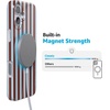 image:imageCasely iPhone 16 Plus Case  Sunday in Brooklyn  Chocolate Blue Stripes  Compatible with MagSafe  Classic Ultra Thin Design