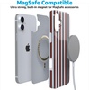 image:imageCasely iPhone 16 Plus Case  Sunday in Brooklyn  Chocolate Blue Stripes  Compatible with MagSafe  Classic Ultra Thin Design