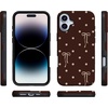 image:imageCasely iPhone 16 Plus Case  Teddy Bows  Brown Polka Dot  Bold Protective Design  MagSafe Compatible Design