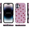 image:imageCasely iPhone 16 Plus Case  Very Cherry  Painted Cherries  Bold Protective Design  MagSafe Compatible Design