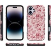 image:imageCasely iPhone 16 Plus Case  Vintage Belle  Floral Toile  Bold Protective Design  MagSafe Compatible Design