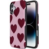 image:imageCasely iPhone 16 Plus Case  Whole Lotta Love  Plum Hearts  Bold Protective Design  MagSafe Compatible Design