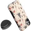 image:imageCasely iPhone 16 Plus Case  Winter Nostalgia  Vintage Holiday  Bold Protective Design  MagSafe Compatible Design